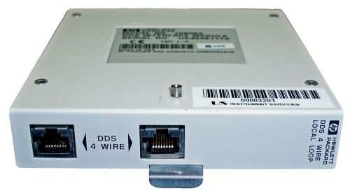 Agilent/hp j2908a dds 4-wire local loop module for sale