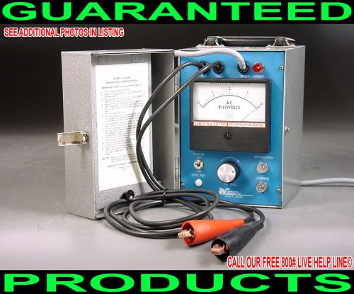 Associated research 404 0-4kv ac hipot hypot motor insulation breakdown tester for sale