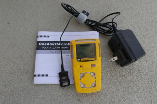 Bw gas alert microclip gas detector, calibrated, ready to go for sale