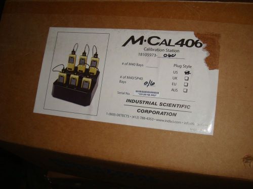 Industrial Scientific M-CAL 406 Calibration Station for M40 Units - New In Box!