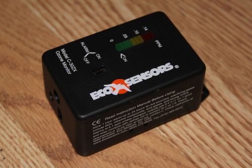 Eco sensors c-30zx single gas ozone detector 0.02-0.14 ppm w  alarm monitor for sale