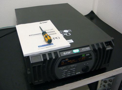 Nf epo2000x multi phase 2kva ac 300v 20a power supply for sale