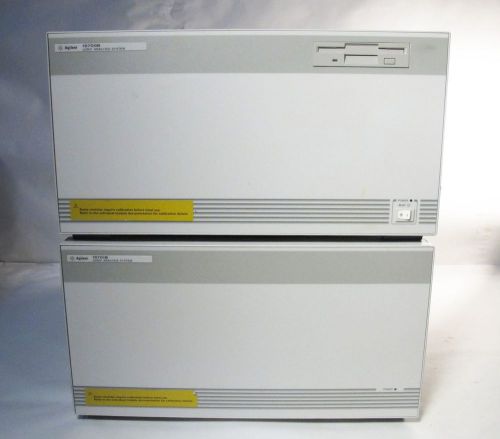 Agilent 16700b &amp; 16701b logic analyzer system with cables for sale