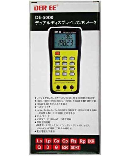 New der ee de-5000 handheld lcr meterhigh accuracy measurement for sale
