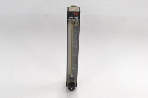 New brooks 1355ee2ccne1a water 1/4 in flowmeter sho-rate 500-4500 sccm b325933 for sale