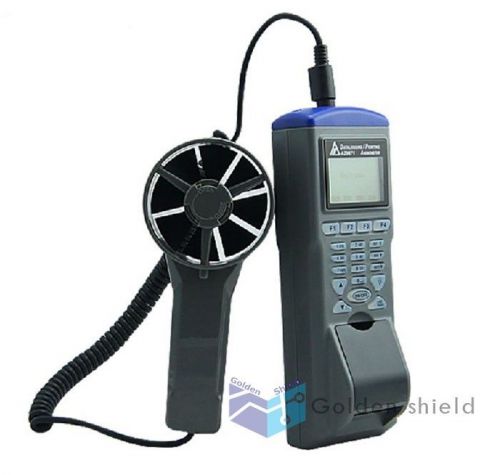 Az-9871 anemometer printer air velocity/air volume/ r.h temperature/dew point for sale