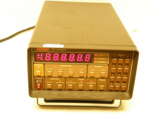 Keithley instruments 705 scanner repaired &amp; calibrated for sale