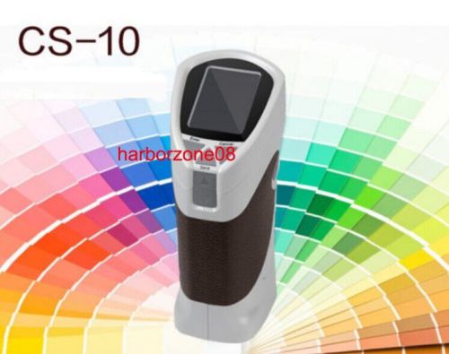 Portable 8mm colorimeter color meter l* a* b deltae l*c*h xyz rgb usb cs-10 for sale