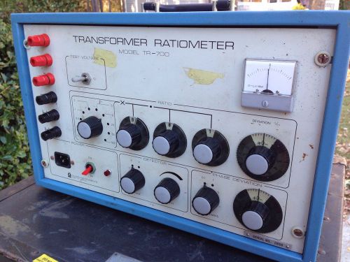 Transformer Ratio Meter, Olman Instruments Model TR-700