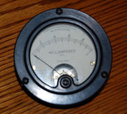 Weston Sangamo model 301  0-1 Milliamperes Meter