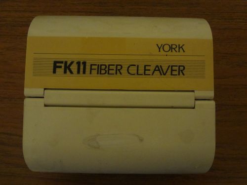 York FK 11 fiber cleaver
