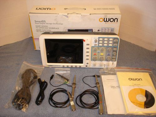 Owon SDS7102v Oscilloscope 8&#034; Color LCD with Carry Bag VGA LAN