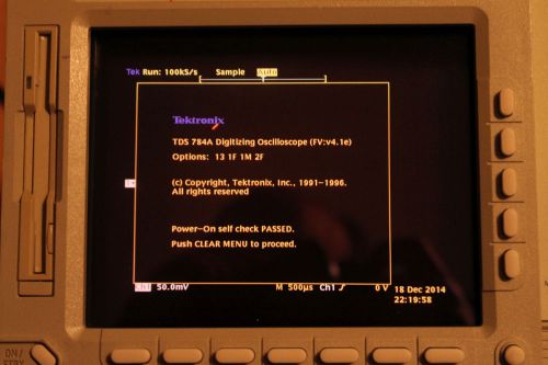 Tektronix tds784a 1ghz] digital oscilloscope (very clean / passes spc!) **sale** for sale