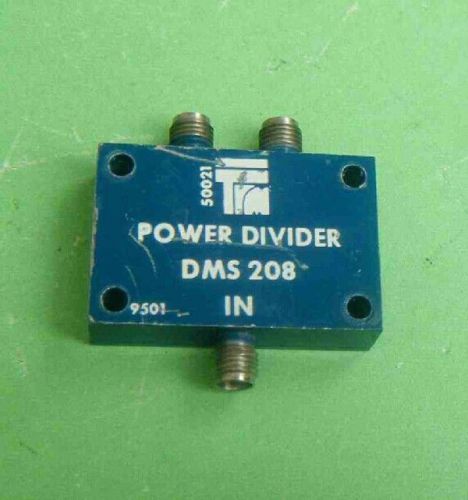 1 Pcs TRM DMS 208 2-Way Power Divider 3dB 4-8GHz 50? #VA-44