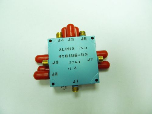 ALPHA MT8196-95 MICROWAVE SWITCH SP6T