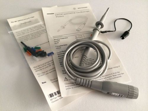 Agilent 10074c passive oscilloscope probe, 10:1, 150 mhz, 1.5 m nos for sale