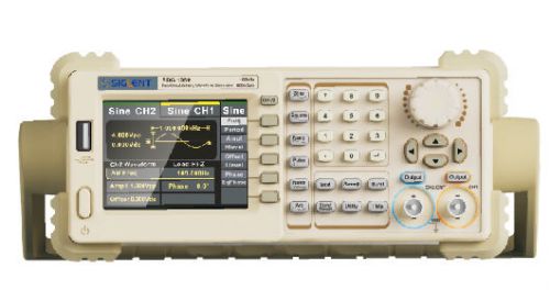 New siglent waveform function generator counter sdg1025 2chs 25mhz 125msa/s 16k for sale