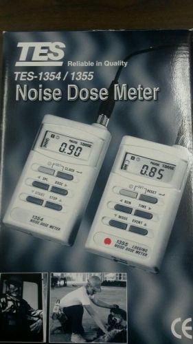 TES 1354 noise dose meter