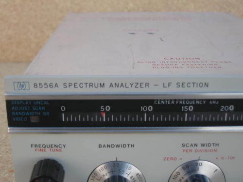 HP 8556 Spectrum Analyzer LF section