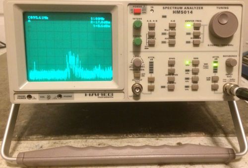 Hameg HM5014 Spectrum Analyzer 0.15 To 1050 MHz with Tracking Generator &amp; Marker