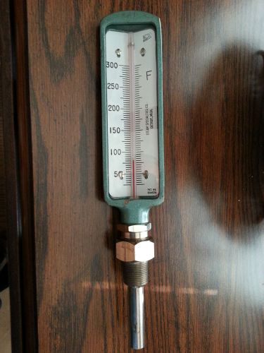 Weiss 25-300 degree boiler thermometer w/male 3/4 npt for sale
