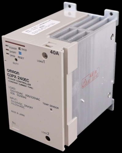 New omron g3px-240ec power controller constant current type 5-24vdc 4-20madc for sale