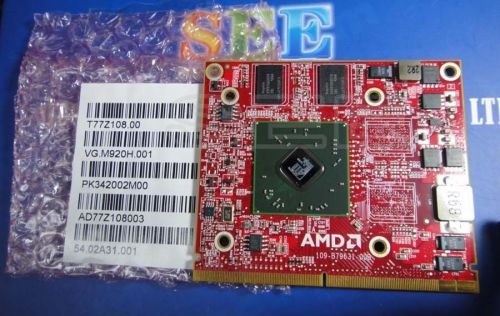 New video card ati hd 4500 4570 m92 vg.m920h 512mb mxm a 216-0728014 vga card for sale