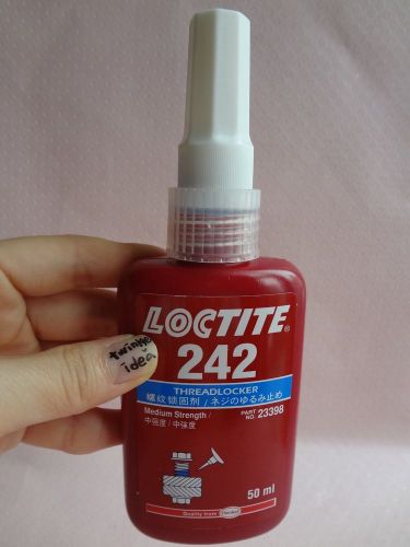 New genuine 50ml loctite 242 threadlocker medium strength glue for sale