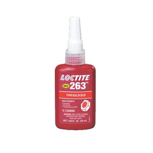 Hankel Loctite 263 Red Threadlocker High Strength Glue Multi-Purpose 50ml