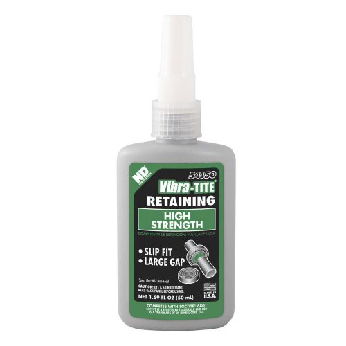 Vibra-tite hi-strength retaining compound for gaps up to .015&#034; 50ml 54150 for sale