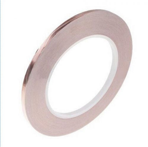 New 1 Roll Single Conductive COPPER FOIL TAPE 5MM X 30M with High Quality