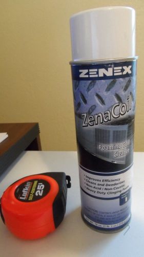 18oz can) zenex zencoil foaming air conditioner coil cleaner a/c non-acid 493555 for sale