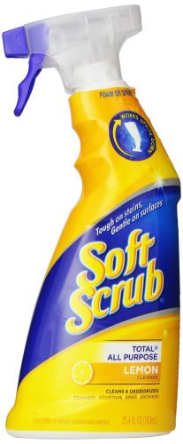 Soft Scrub Total All Purpose Kitchen Cleaner, Lemon Scent, 25.4 Ounce (Pack of