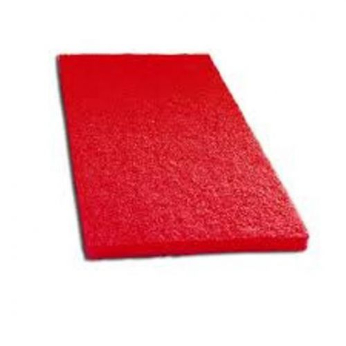 3m™ red buffer pad 5100 28 in x 14 in x 1/2 in  spray buffing for sale