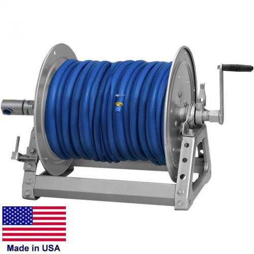 Pressure washer hose reel commercial - 400?f rated - up to 275 ft of 3/8 hose for sale