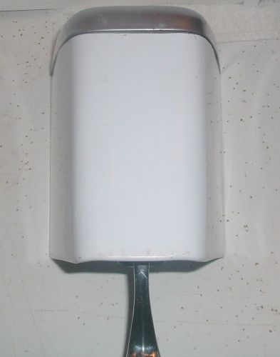 Boraxo Model 36 Powdered Soap Dispenser Gas Station Man Cave White Enamel Chrome
