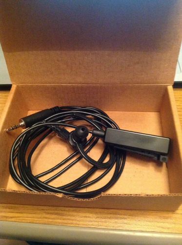 Motorola BDN6731A Extra Loud 2-Wire Surveillance Kit  NEW IN BOX Black