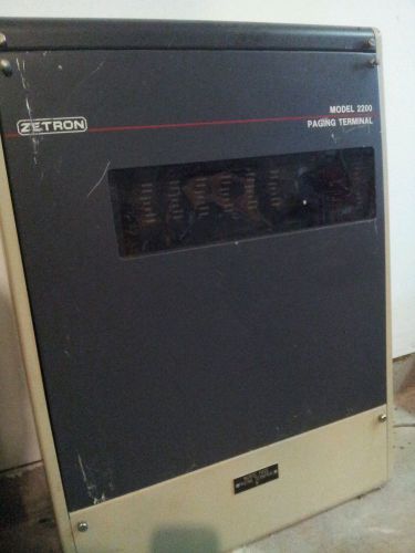 Zetron 2200 paging terminal for sale