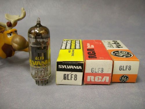 Tubes 6LF8 Electronic Vacuum Tubes RCA / GE / Sylvania  Lot of 3