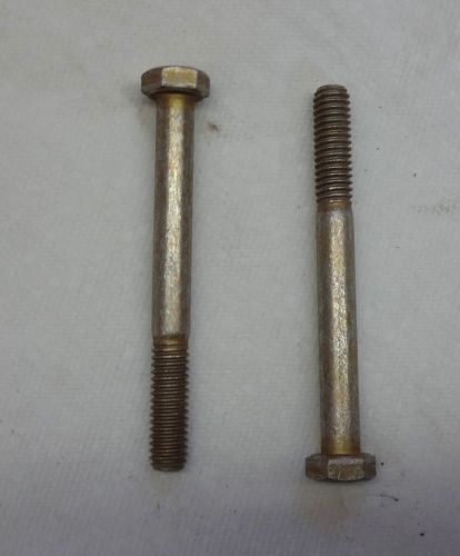 85 each 5/16-18 x 3&#034; grade 8 plated hex head bolts new! for sale