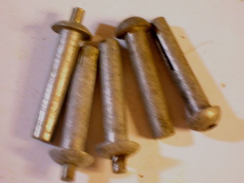 ALUMINUM TRUSS HEAD 1/4 X 1-1/4&#034; DRIVE ANCHORS NAIL-HAMMER-IN RIVETS 15+56 PC