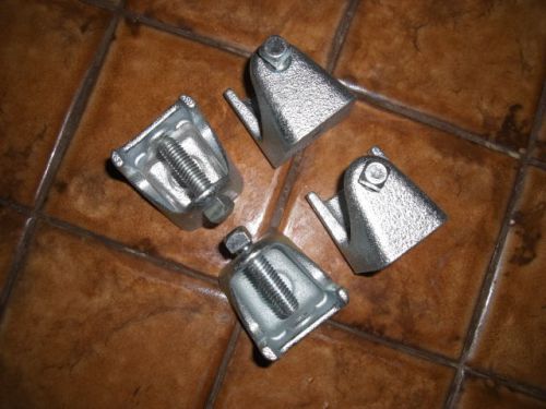 Raco beam clamps 3/8&#034; thread 2&#034; jaw (4) for sale
