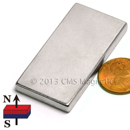 Neodymium Magnet N42 2x1x3/16&#034; NdFeB Rare Earth Magnet 100 PC
