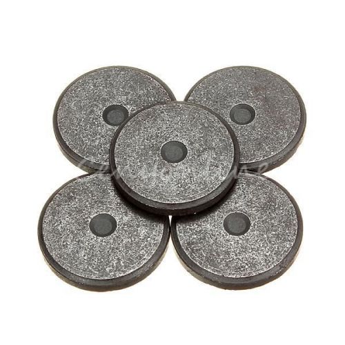 5PCS Black Strong Ferrite Round Discs Magnets C8 Fridge 20x3 mm