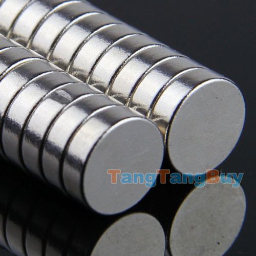 100pcs Strong Powerful Disc Round Magnets 10mm x 3mm Rare Earth Neodymium N35