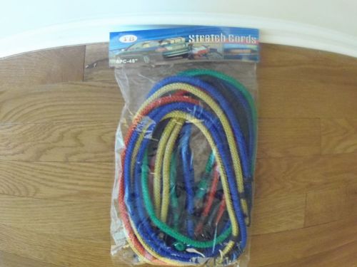 24 (3-8 packs) 48&#034; Bungee Cords Various Colors