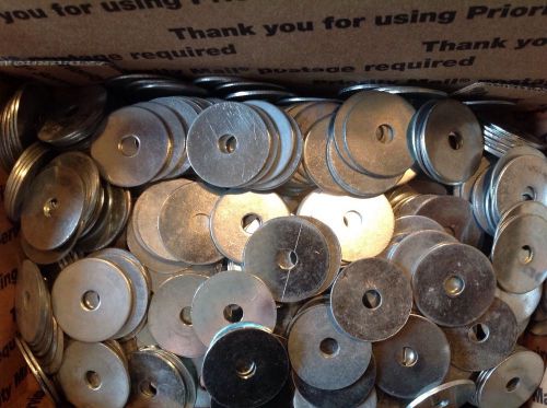 Zinc plated fender washer 1/4 x 1-1/4&#034; 450/pcs for sale