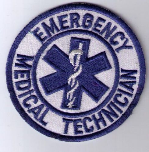 EMERGENCY MEDICAL TECHNICIAN ( EMT) PATCH IRON SEW EMT PATCH