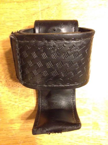 Gould &amp; Goodrich Radio Holster - Black Basketweave, Model B65-4W