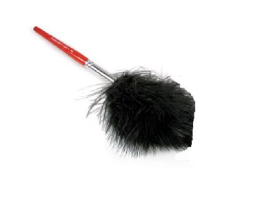 Armor Forensics 1-1031 Black Soft Feather Duster with Red Handle